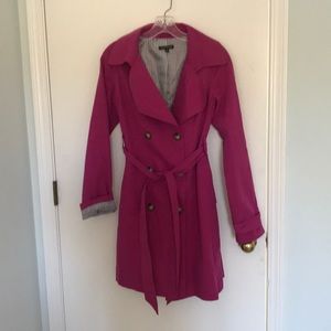 *2 free scarves included* Pink Trench
